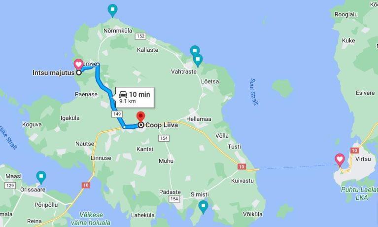 Campingplads Intsu Suvemaja Liiva (Saaremaa)